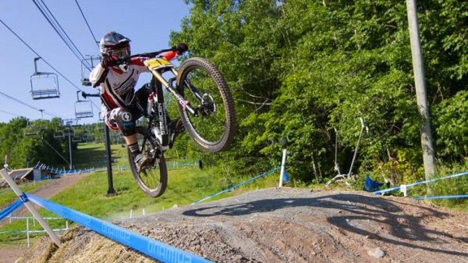 Windham Mountain Bike Park the longest jump trail on the East